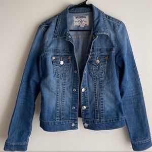 True Religion Medium Blue Denim Jacket